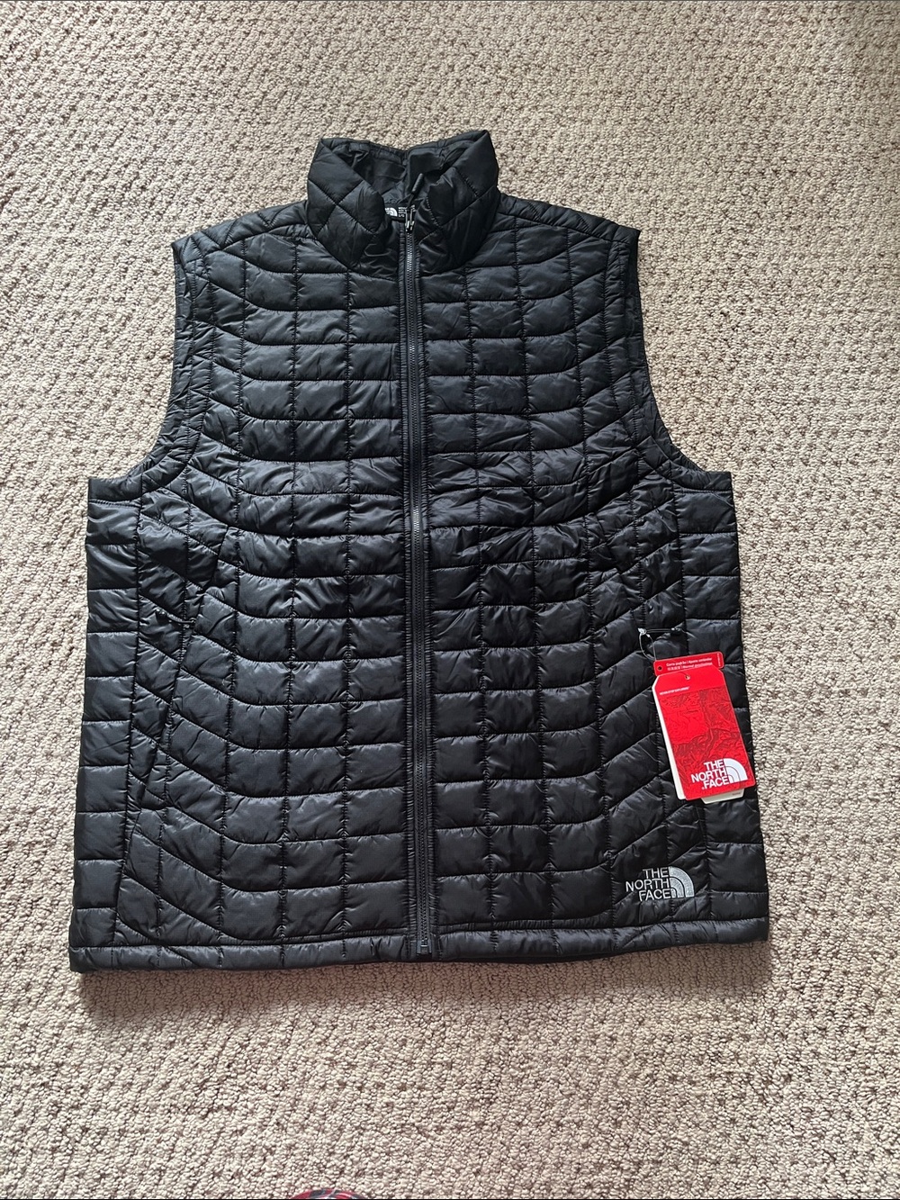NWT The North Face Black Thermoball Men's Vest
